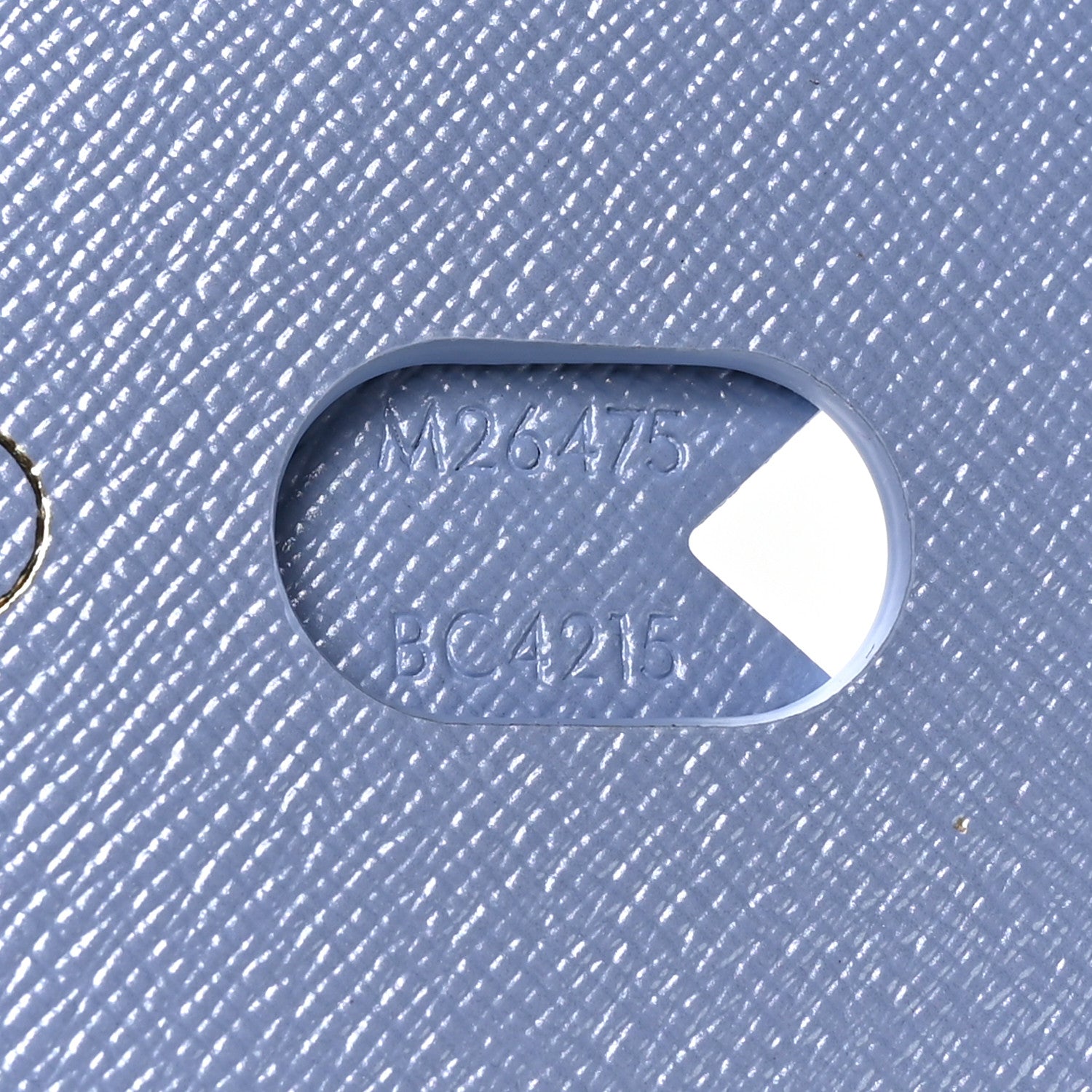 Louis Vuitton Monogram Magnet Vivienne Card Holder Blue Frost