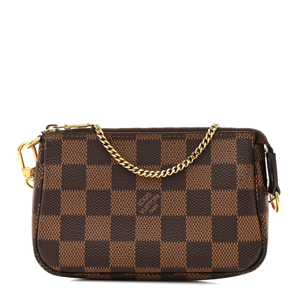 Louis Vuitton Damier Ebene Mini Pochette Accessories