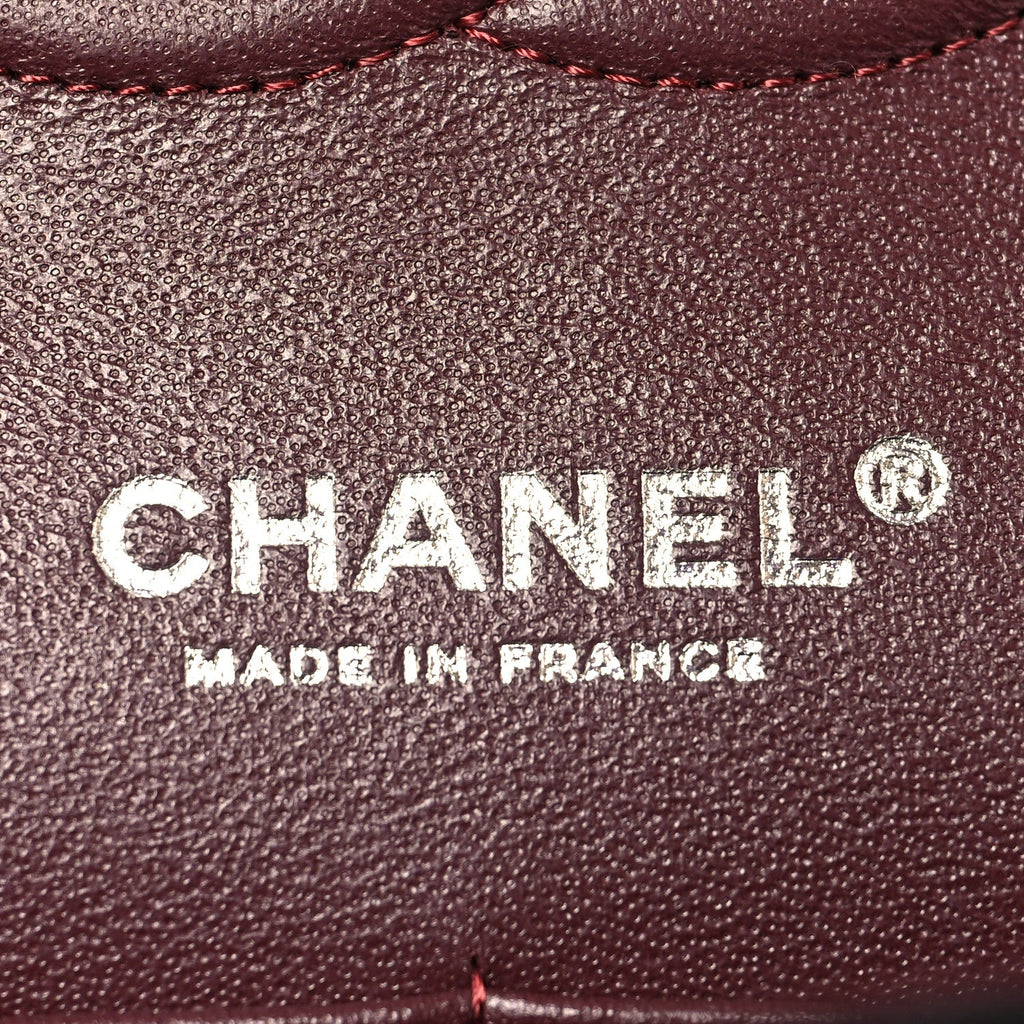 Chanel Lambskin Quilted Medium Double Flap Black