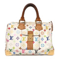 Louis Vuitton Monogram Multicolor Speedy 30 White