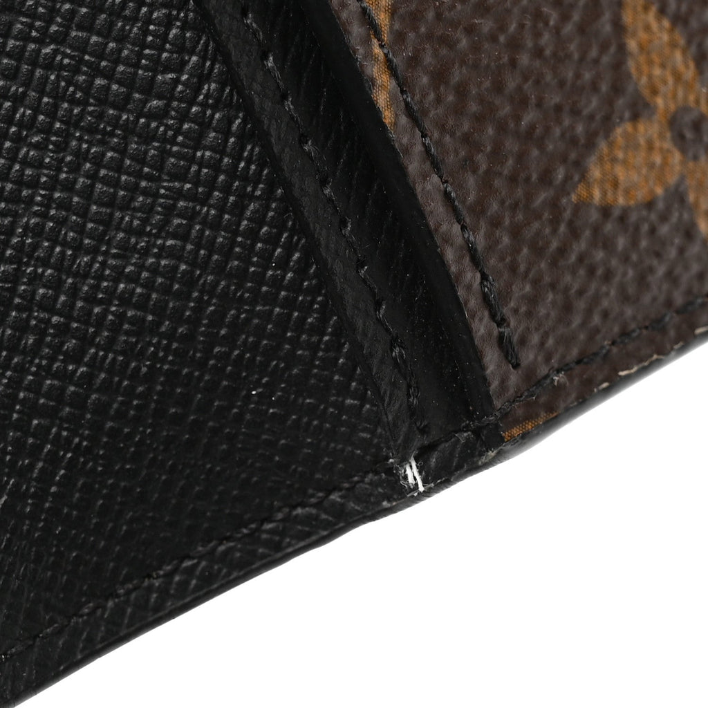 Louis Vuitton Monogram Macassar Brazza Wallet