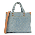 Louis Vuitton Monogram Washed Denim Let Go PM Sky Blue