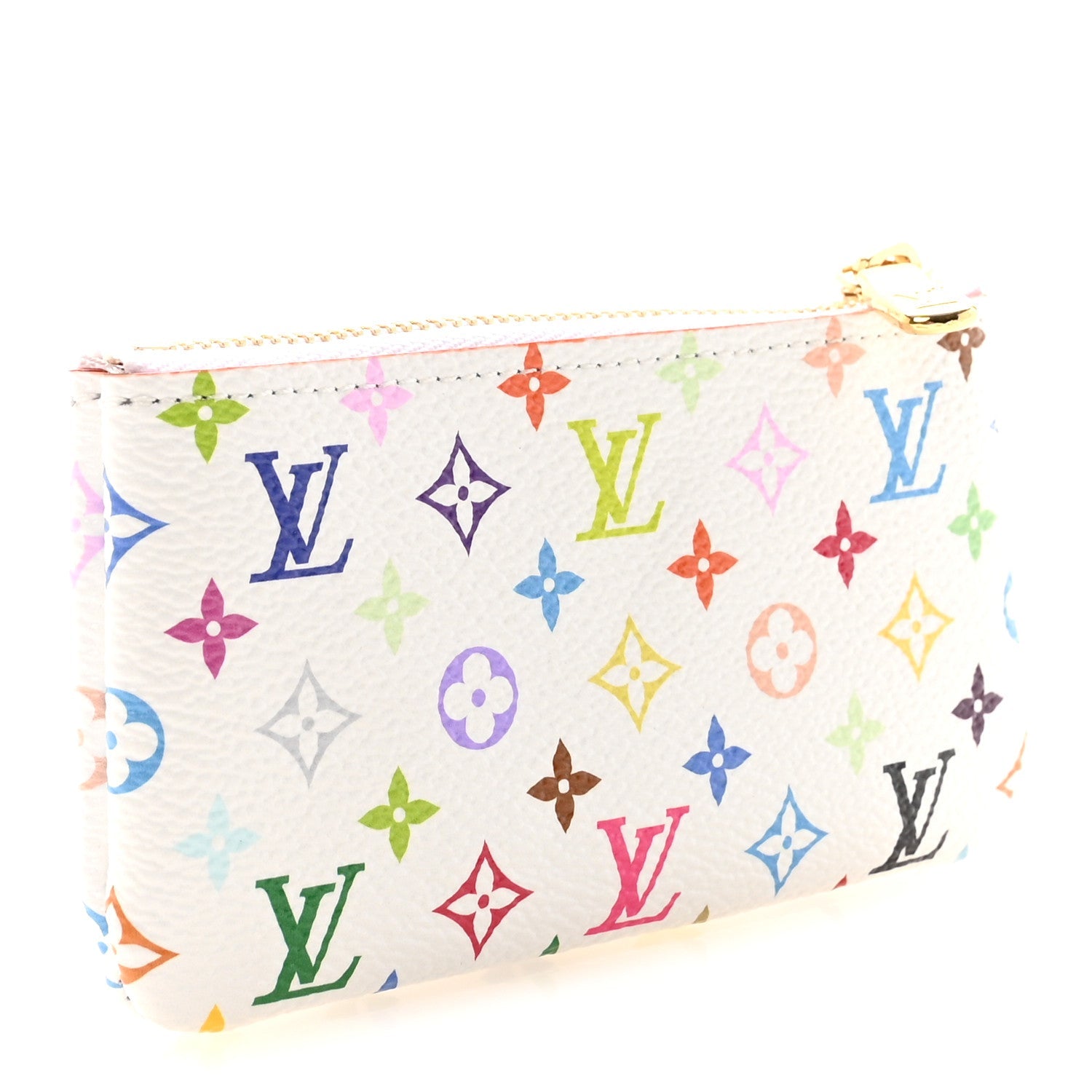 Louis Vuitton LV X TM Monogram Multicolor Key Pouch White