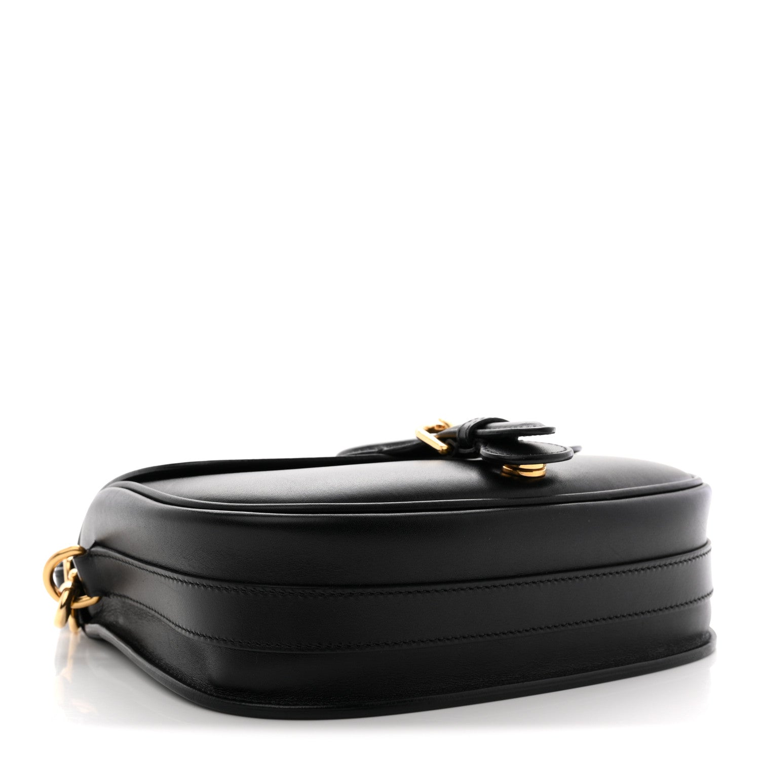 Christian Dior Box Calfskin Medium Bobby Flap Black