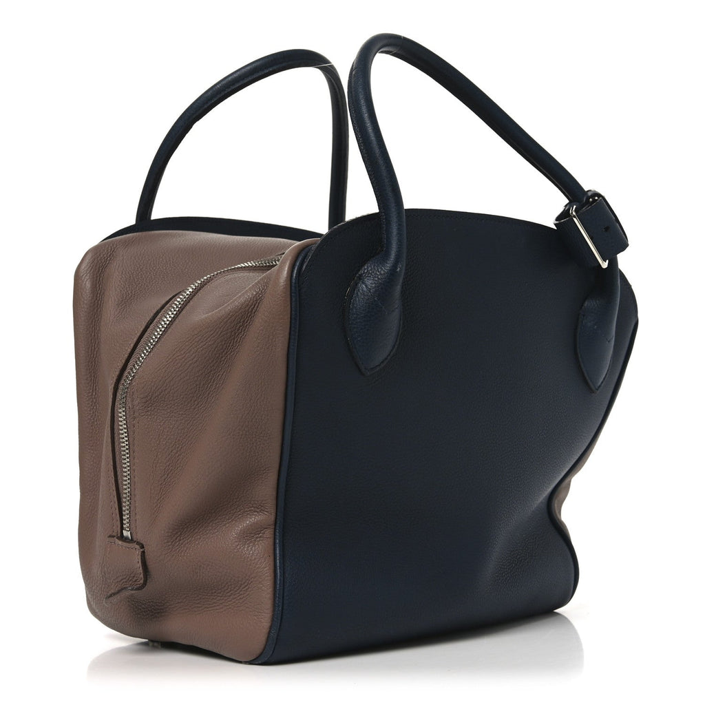 Louis Vuitton Veau Ecorce Haute Maroquinerie Milaris Blue Marine Vison