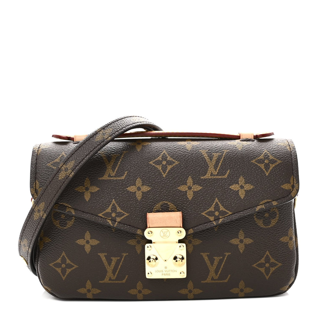Louis Vuitton Monogram Pochette Metis East West