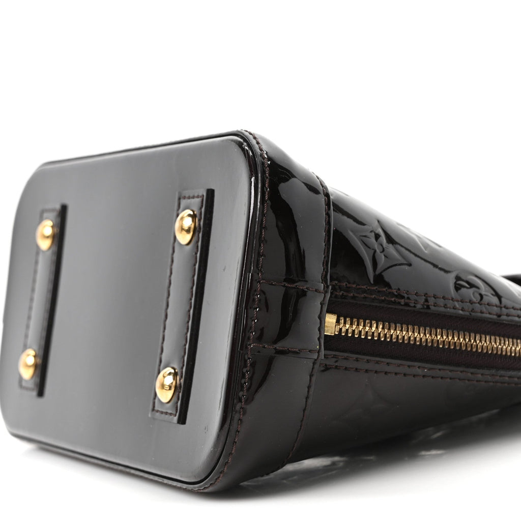 Louis Vuitton Vernis Alma BB Amarante