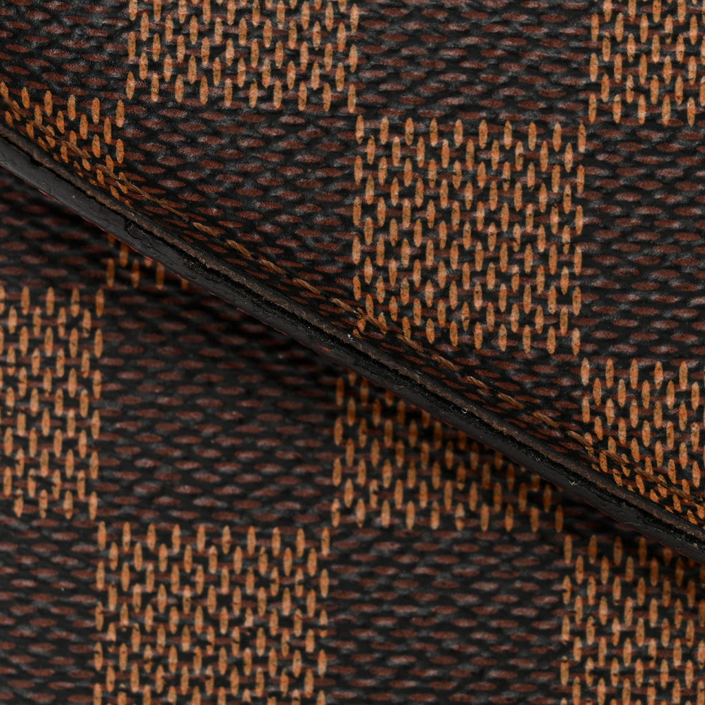 Louis Vuitton Damier Ebene Josephine Wallet Red