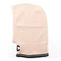 Cashmere Balaclava Light Beige Black
