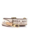 Louis Vuitton Jacquard Speedy Bandouliere 20 Shoulder Strap Beige