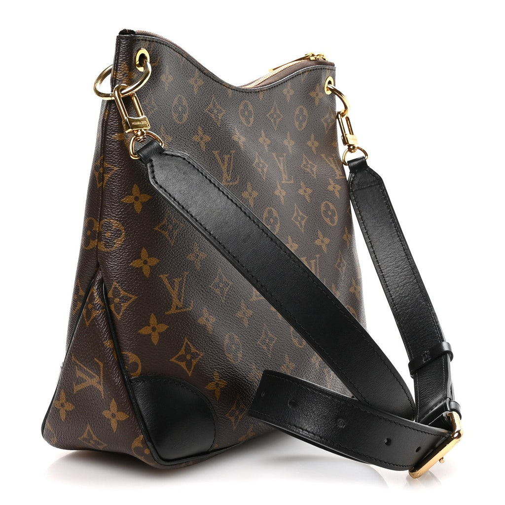 Louis Vuitton Monogram Odeon MM Black