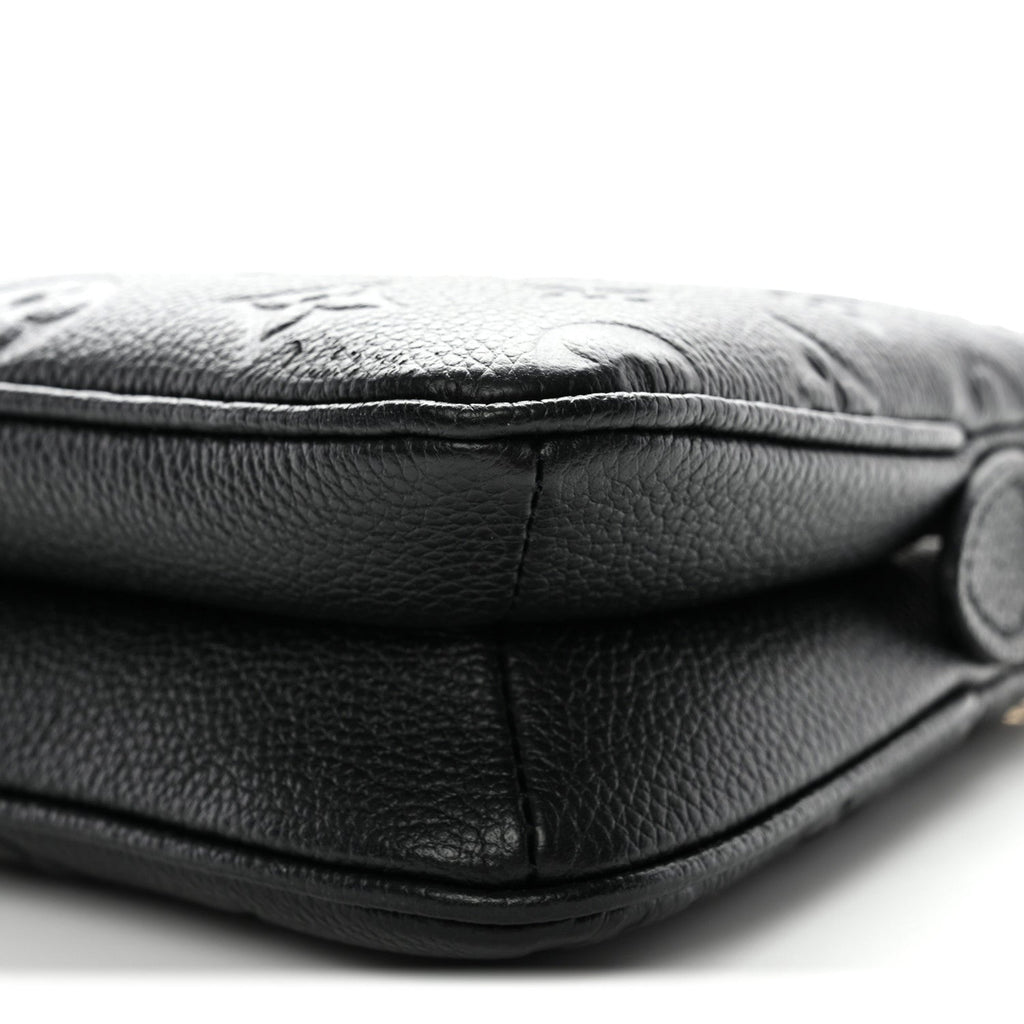 Louis Vuitton Empreinte Monogram Liv Pochette Black