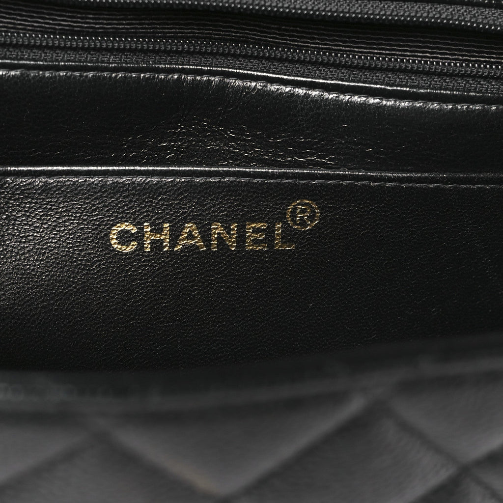 Chanel Caviar Jumbo Single Flap Black