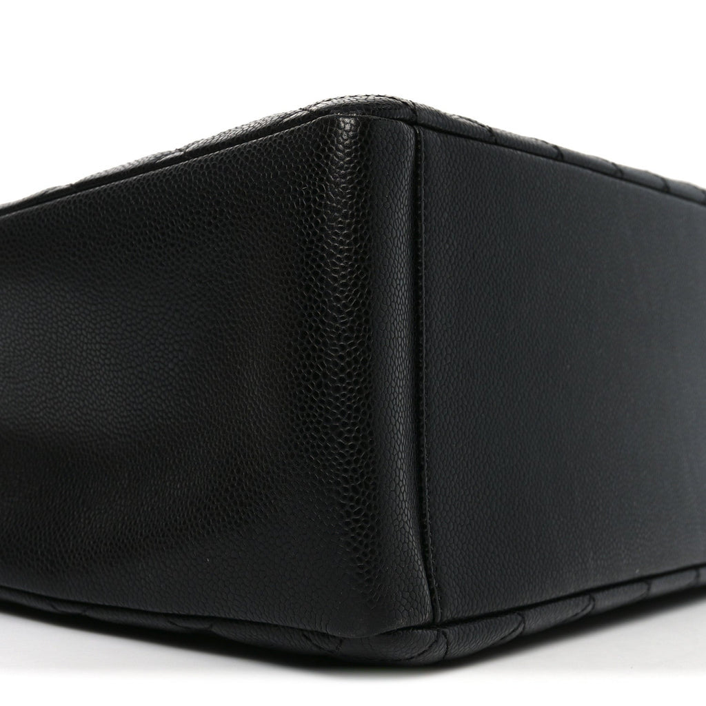 Chanel Caviar Quilted Grand Shopping Tote GST Black