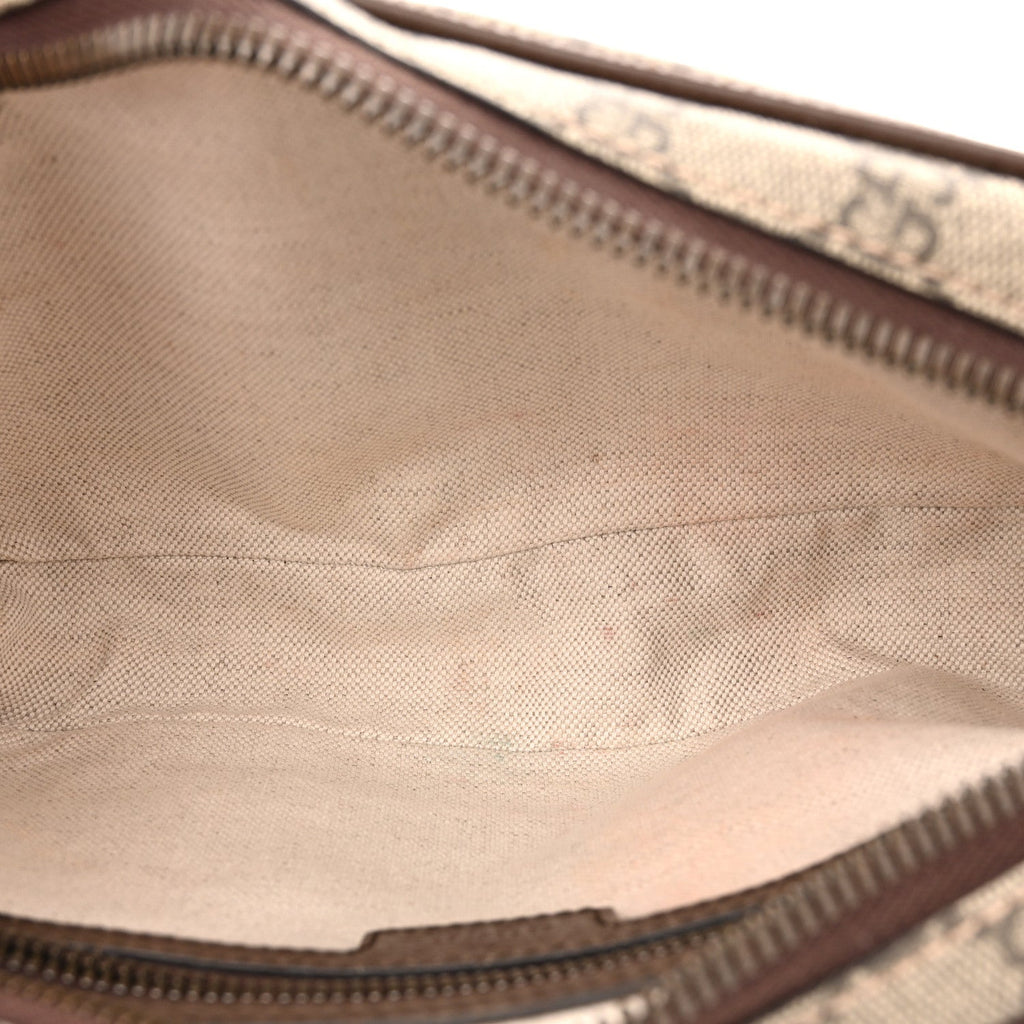 Gucci Soft GG Supreme Monogram Medium Ophidia Belt Bag Dark Brown