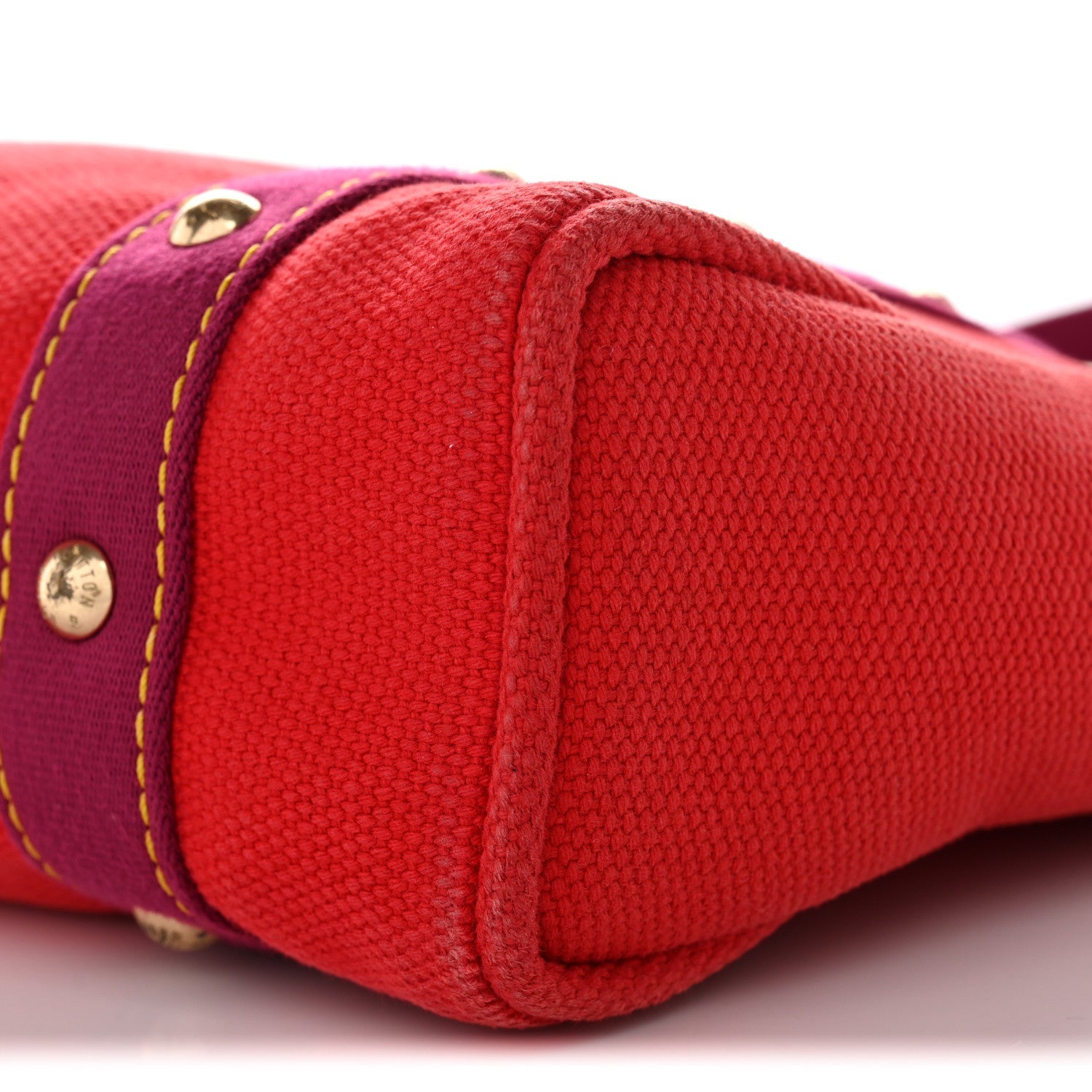 Louis Vuitton Toile Antigua Cabas MM Red Pink