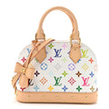Louis Vuitton LV x TM Monogram Multicolor Alma BB White