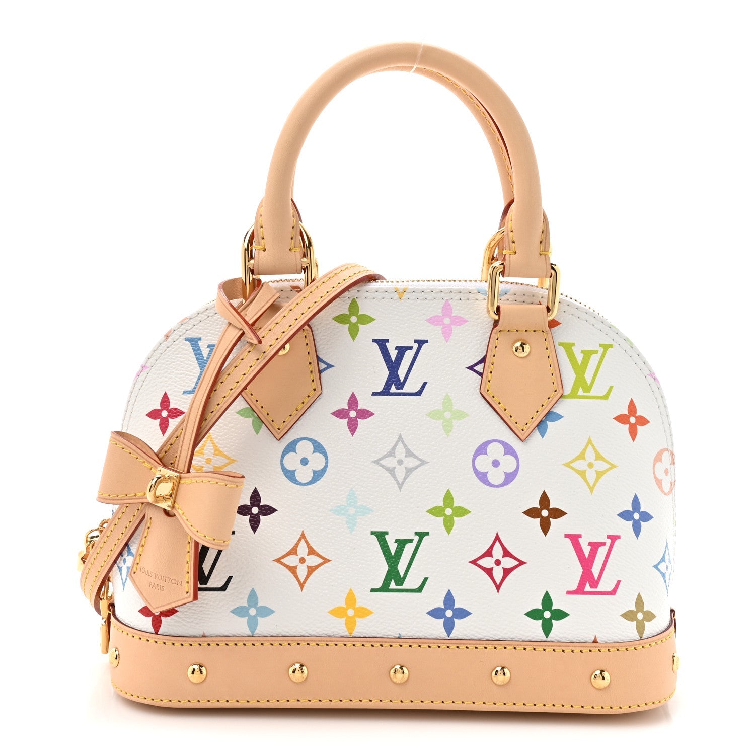 Louis Vuitton LV x TM Monogram Multicolor Alma BB White