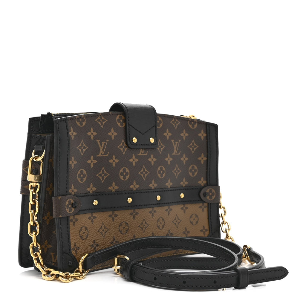 Louis Vuitton Reverse Monogram Trunk Clutch