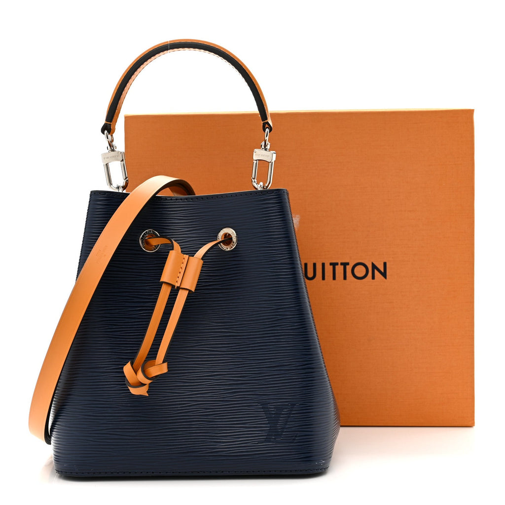 Louis Vuitton Epi Neonoe BB Indigo Safran