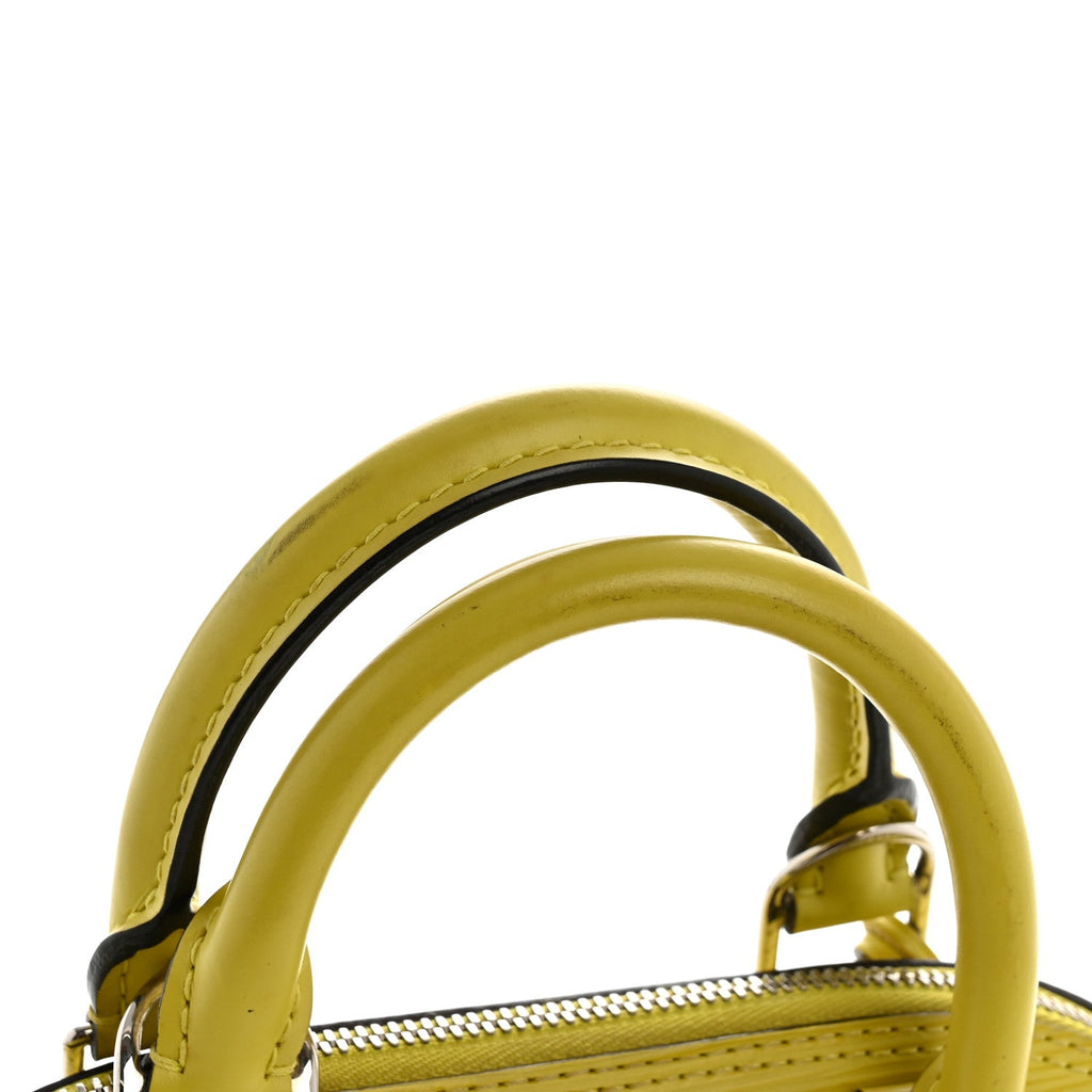 Louis Vuitton Epi Alma BB Pistache