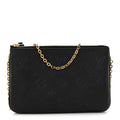 Louis Vuitton Empreinte Double Zip Pochette Black