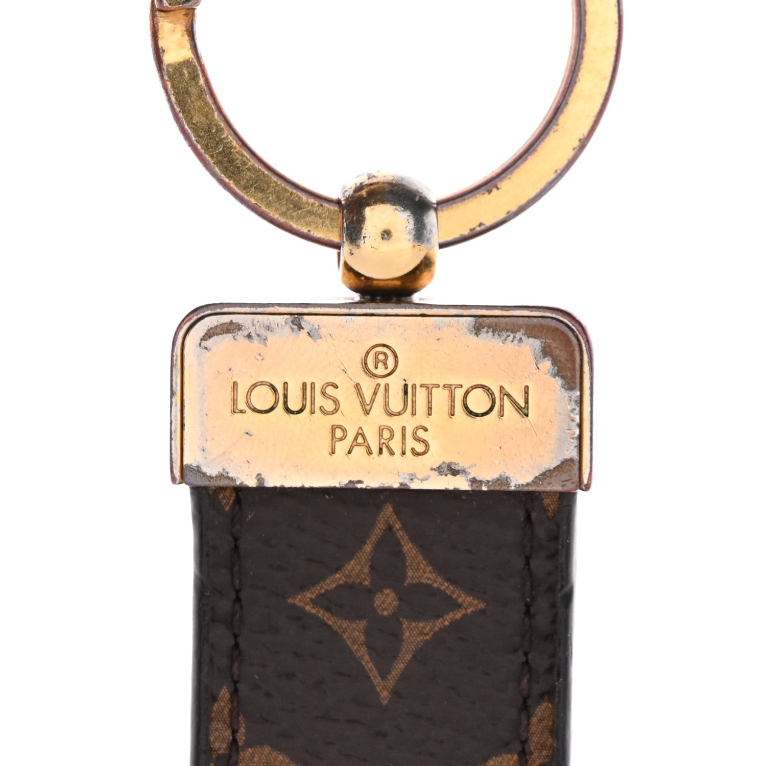 Louis Vuitton Monogram Dragonne Key Holder