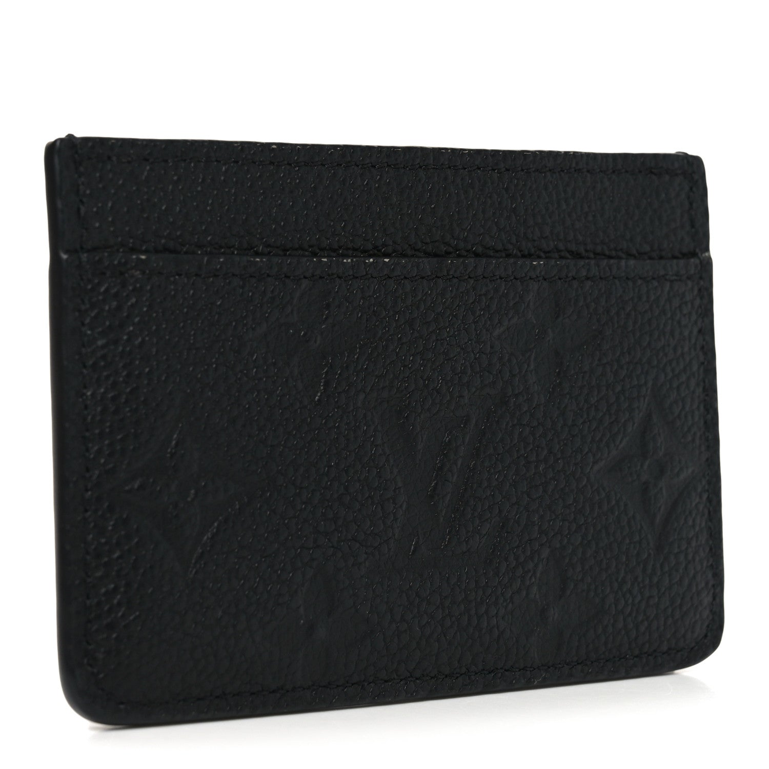 Louis Vuitton Empreinte Card Holder Black
