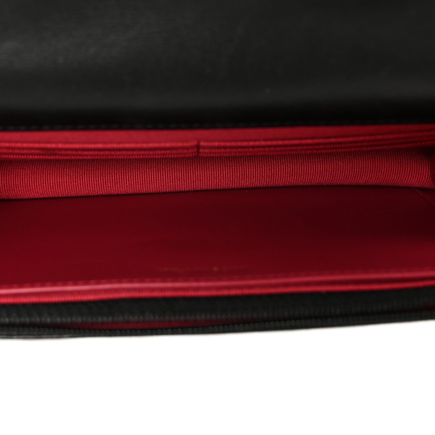Chanel Lambskin Quilted Chanel 19 Wallet On Chain WOC Black