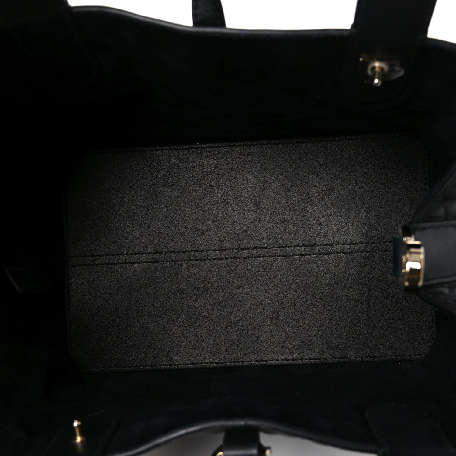 Christian Dior Calfskin Macrocannage Small Toujours Black