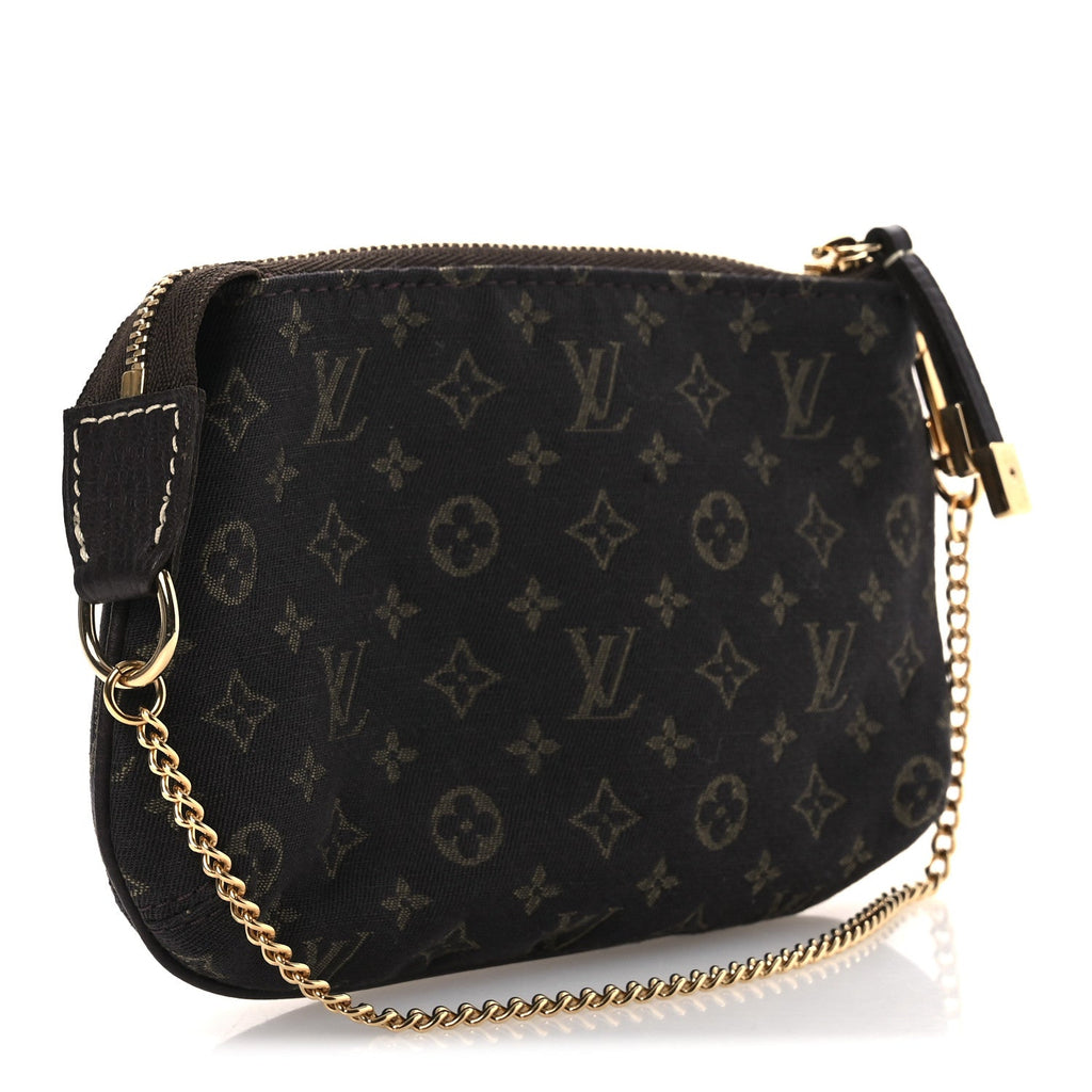 Louis Vuitton Monogram Idylle Mini Pochette Accessories Fusain