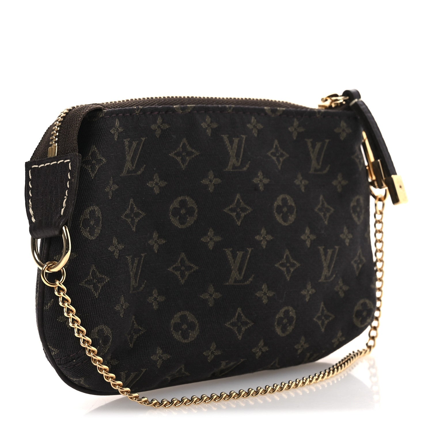 Louis Vuitton Monogram Idylle Mini Pochette Accessories Fusain
