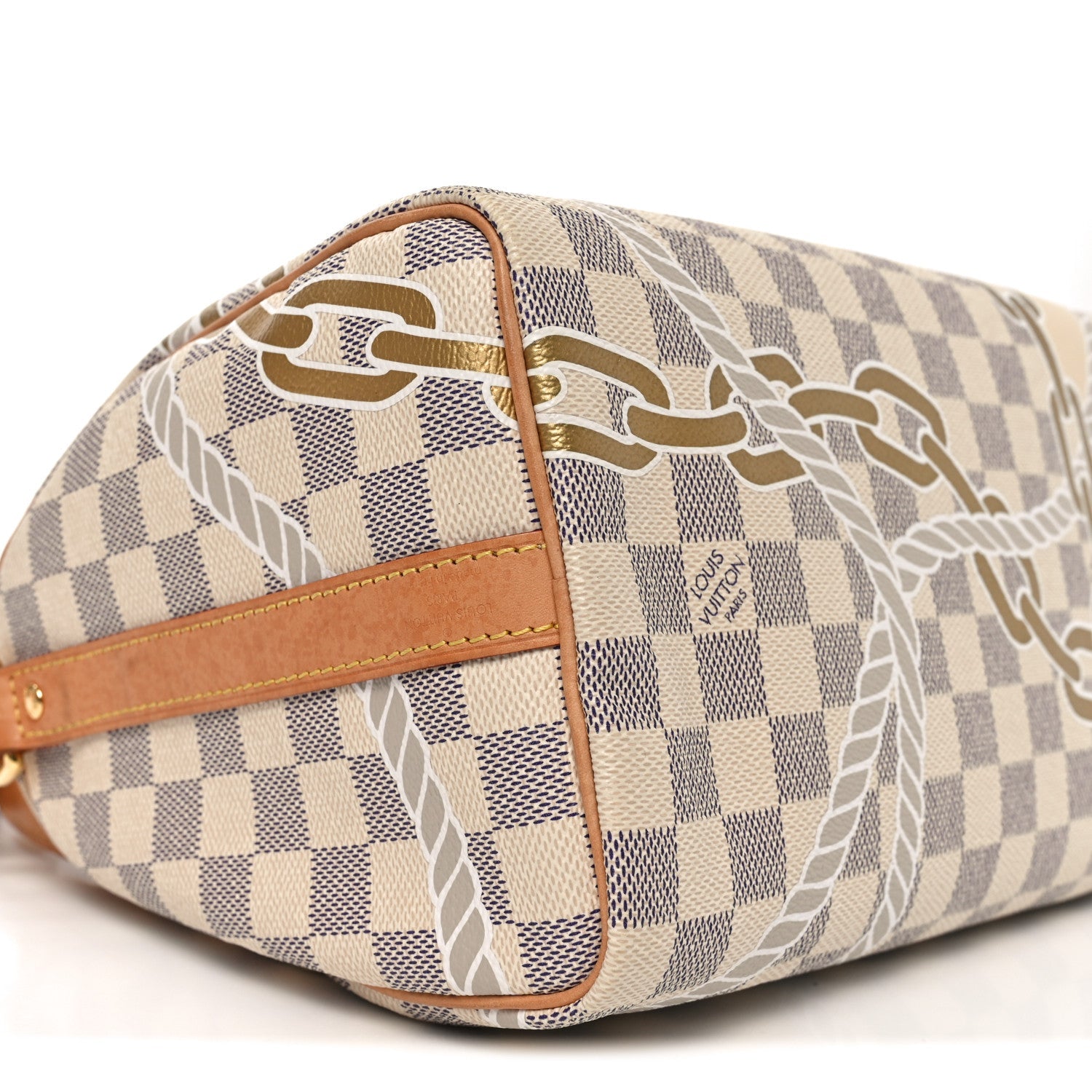 Louis Vuitton Damier Azur Nautical Speedy Bandouliere 25