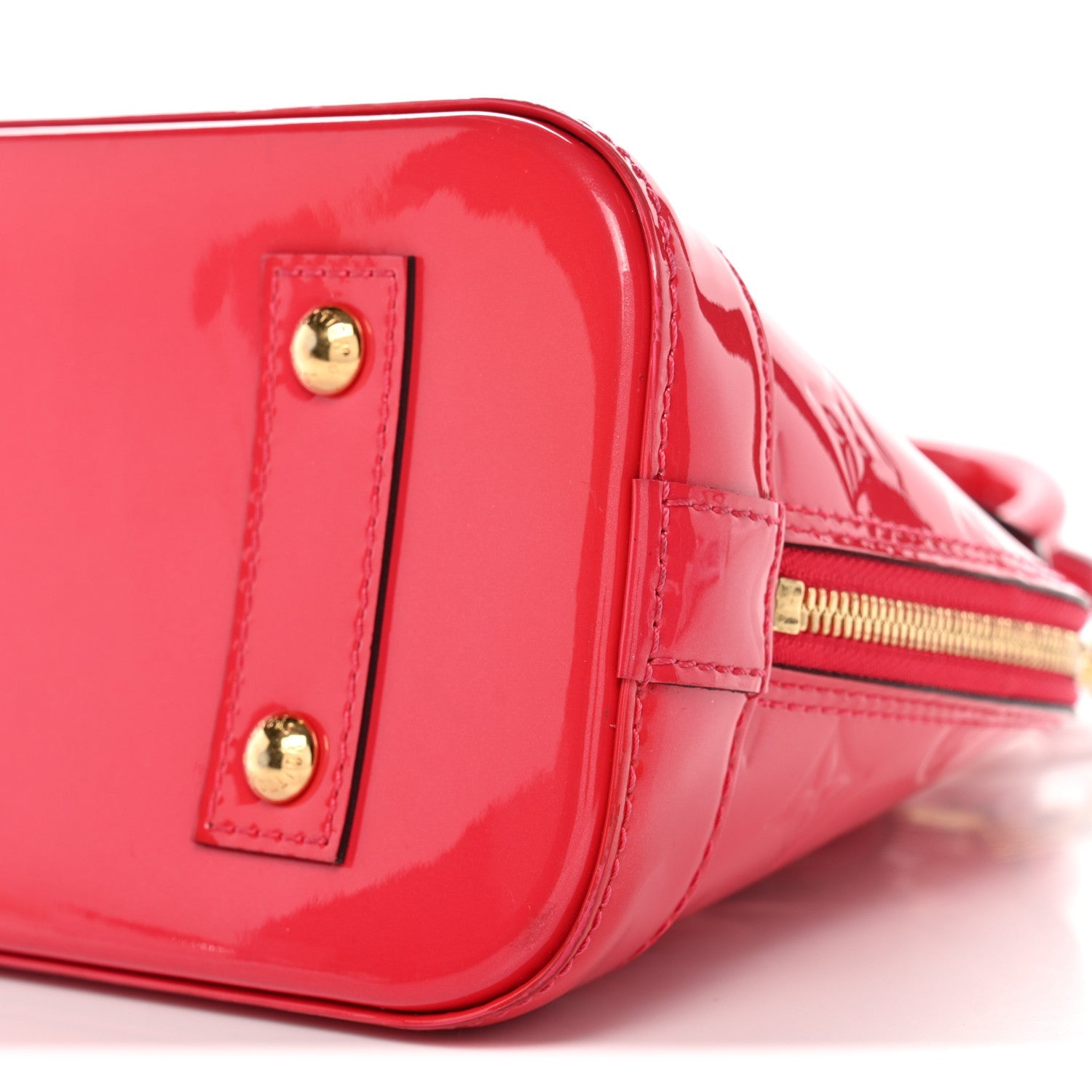 Louis Vuitton Vernis Alma BB Rose Indien