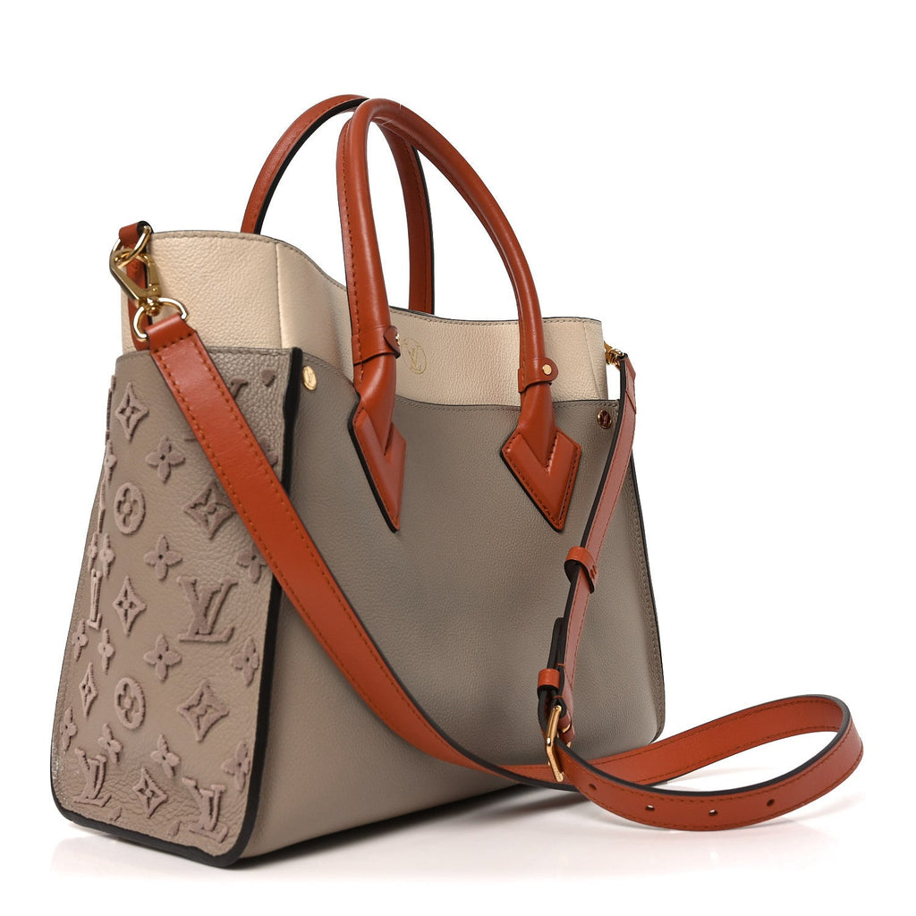 Louis Vuitton Calfskin Monogram Tufting On My Side Galet