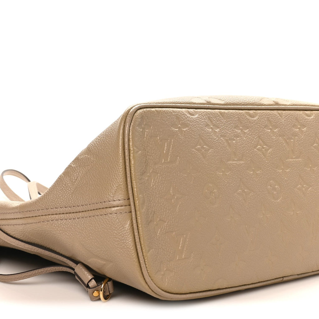 Louis Vuitton Empreinte Monogram Giant Neverfull MM Tourterelle
