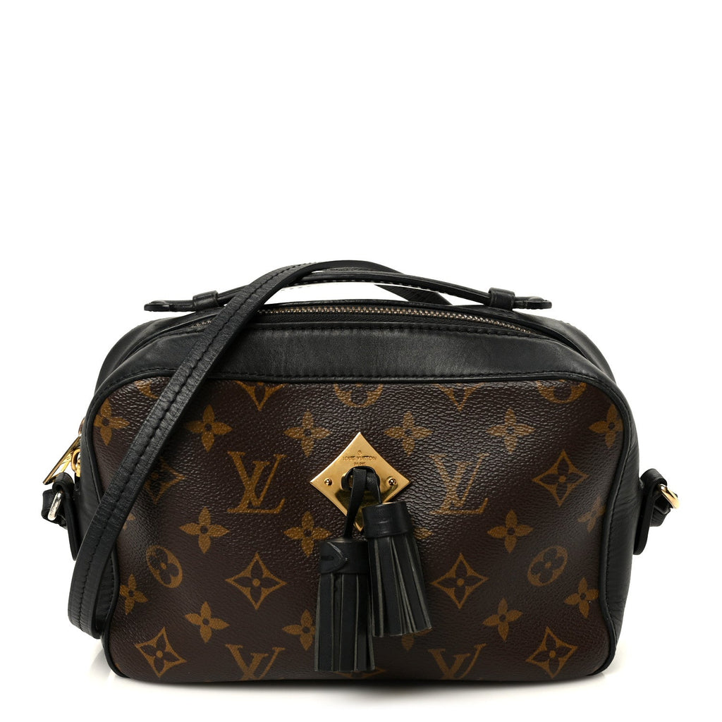 Louis Vuitton Monogram Saintonge Black