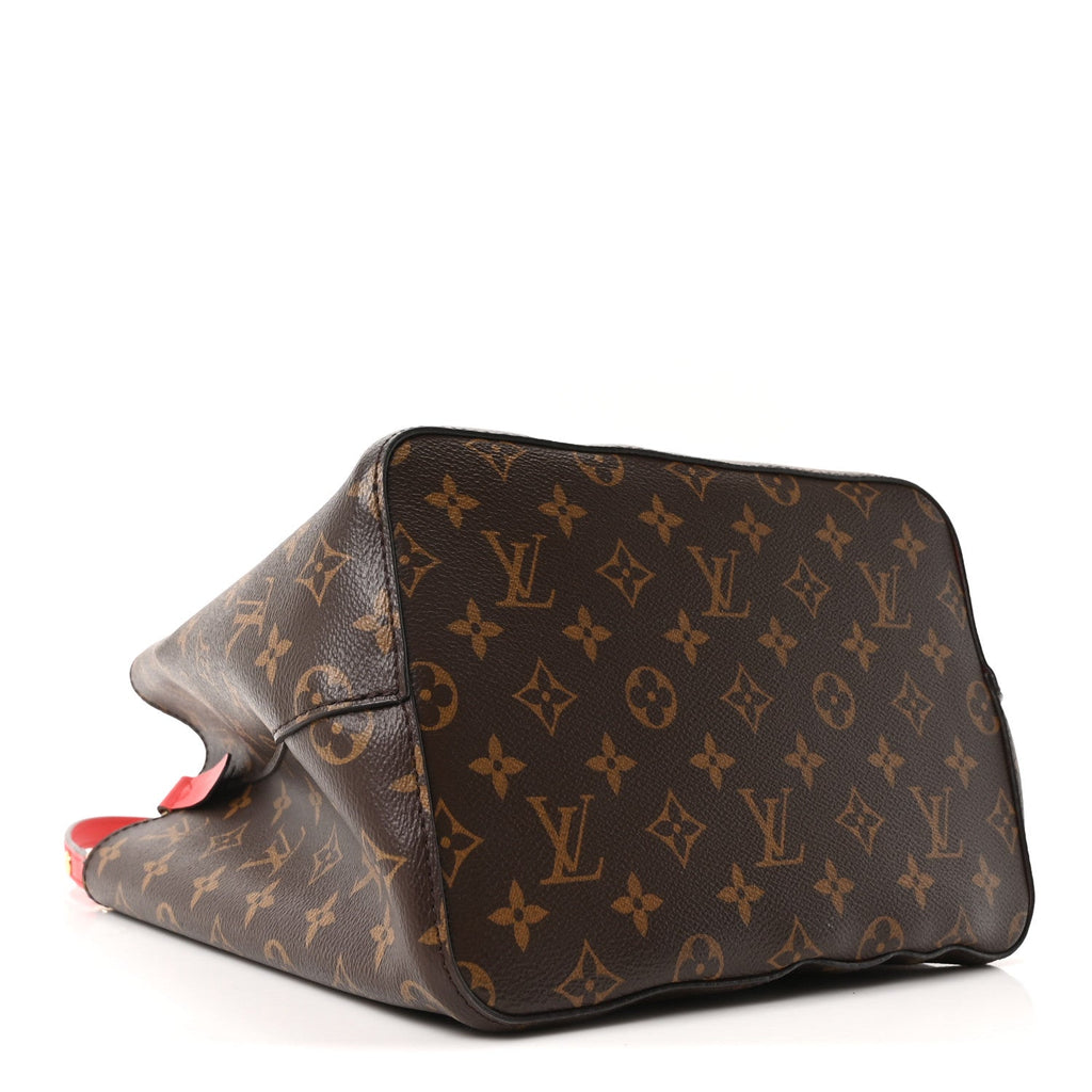 Louis Vuitton Monogram Neonoe MM Coquelicot