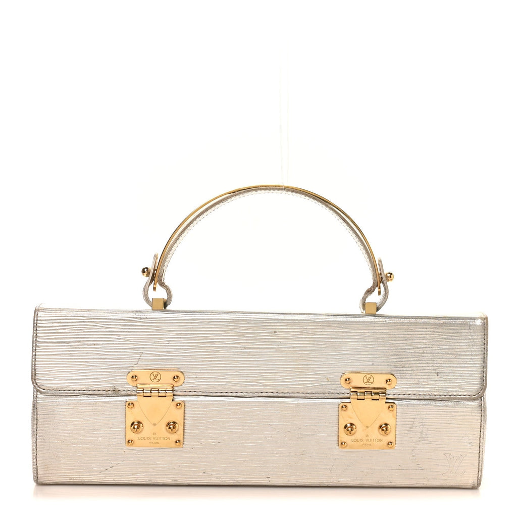 Louis Vuitton Metallic Epi Galaxia Silver
