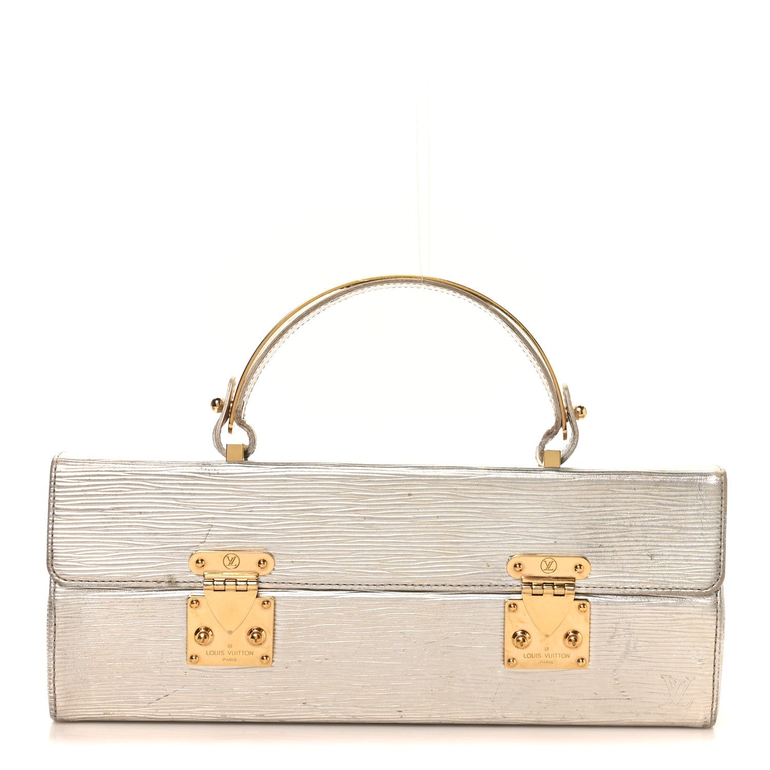 Louis Vuitton Metallic Epi Galaxia Silver