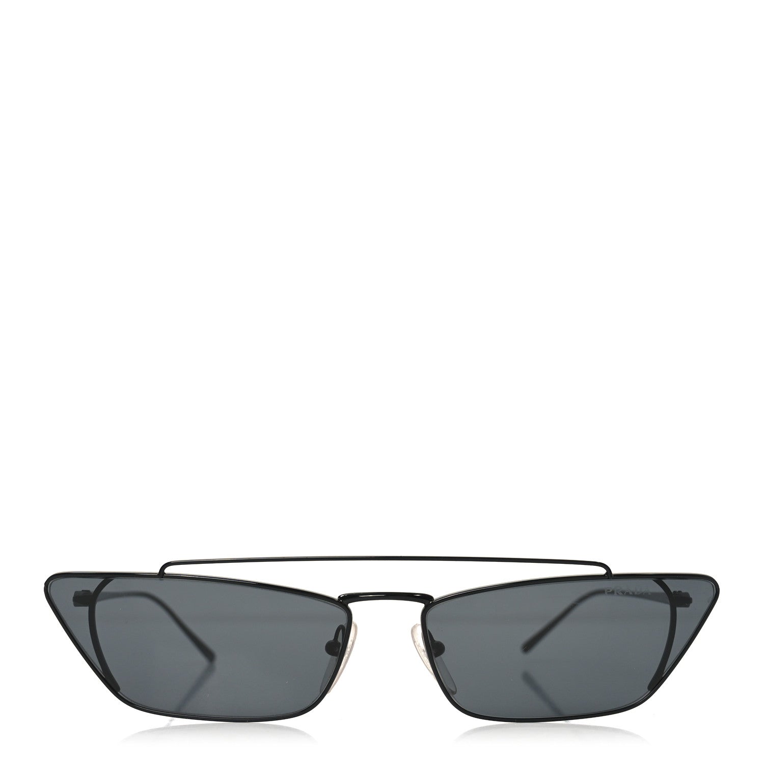 Prada Cat Eye Sunglasses SPR 64U  Black