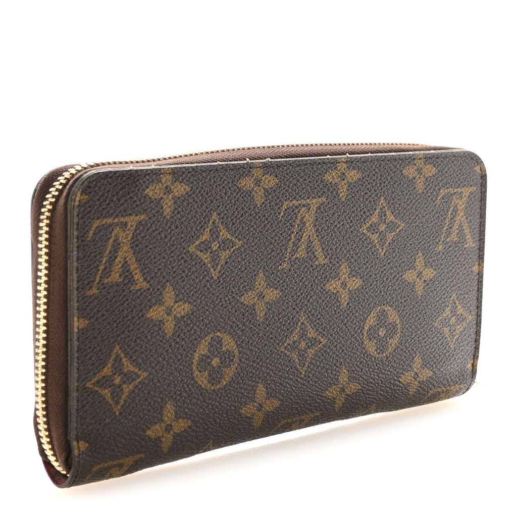 Louis Vuitton Monogram Zippy Wallet Fuchsia