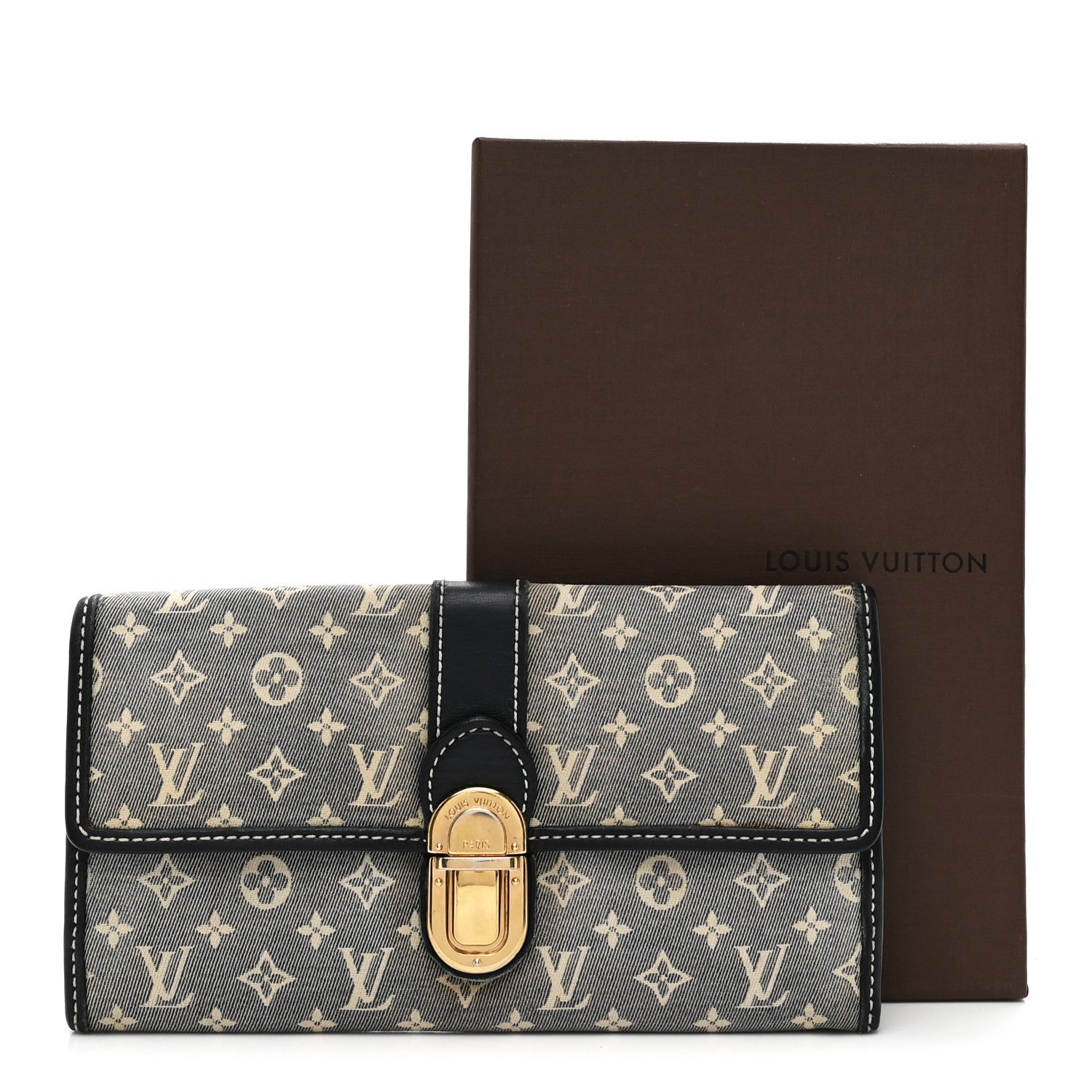 Louis Vuitton Monogram Idylle Sarah Wallet Encre