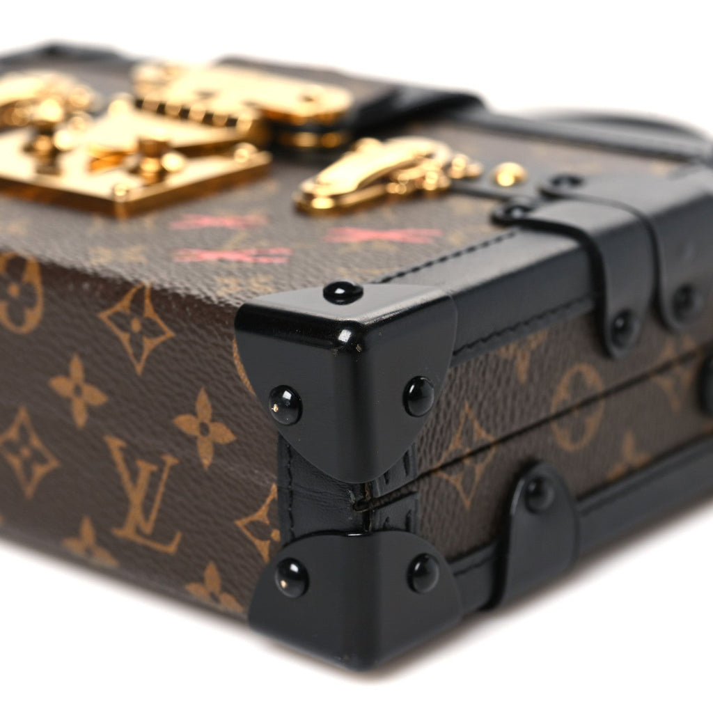 Louis Vuitton Monogram Petite Malle Black
