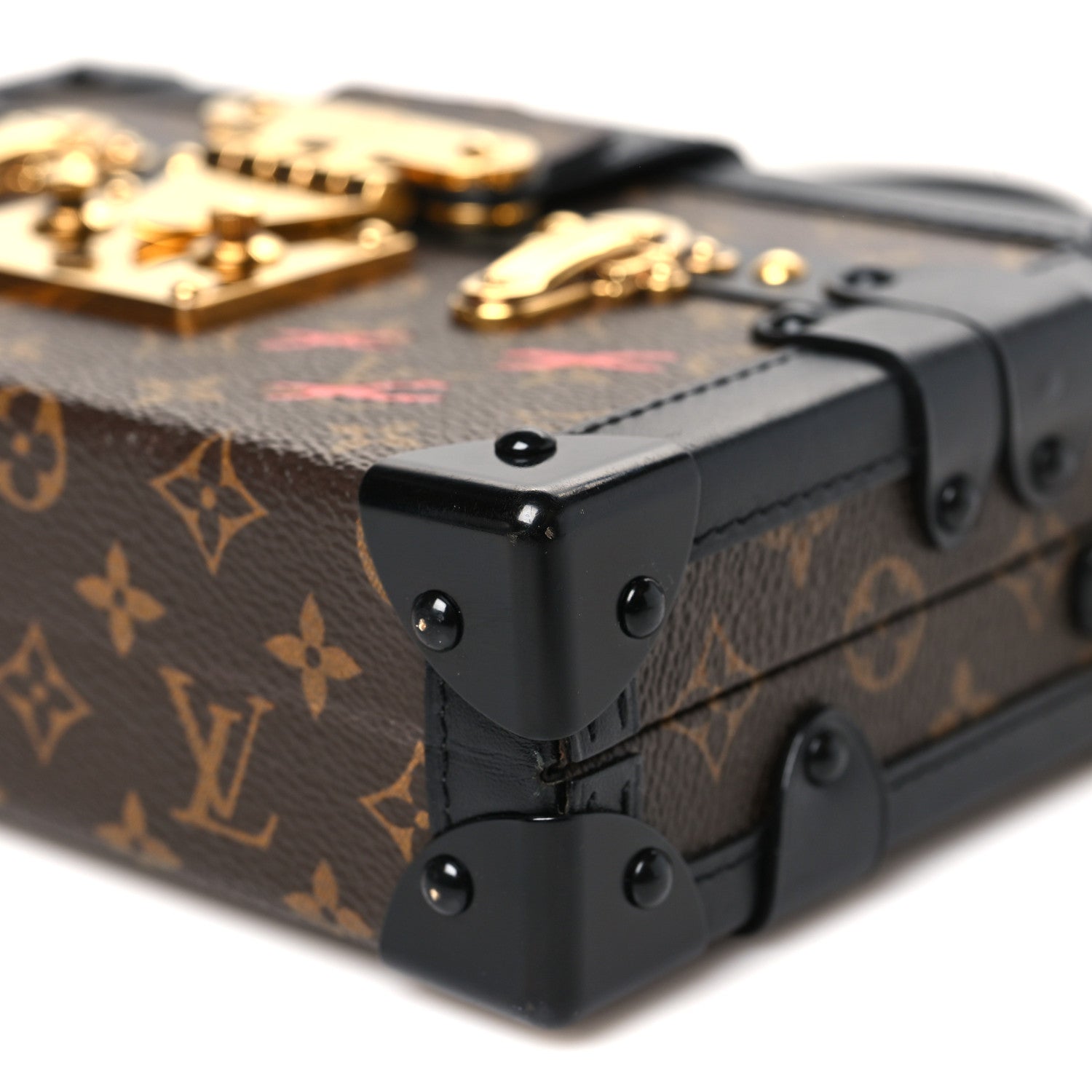 Louis Vuitton Monogram Petite Malle Black