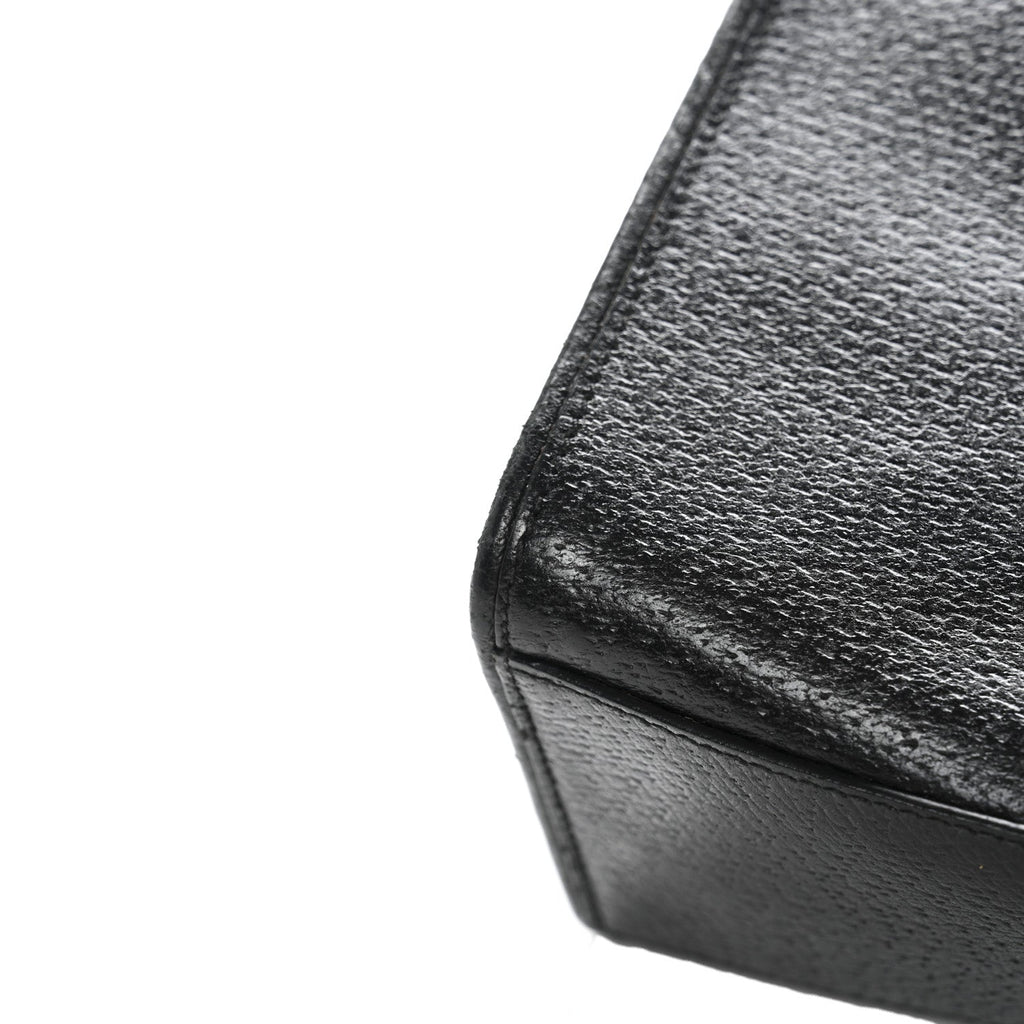 Prada Cinghiale Triangle Tote Black