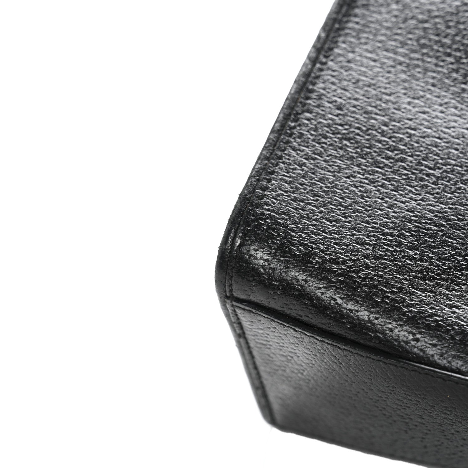 Prada Cinghiale Triangle Tote Black