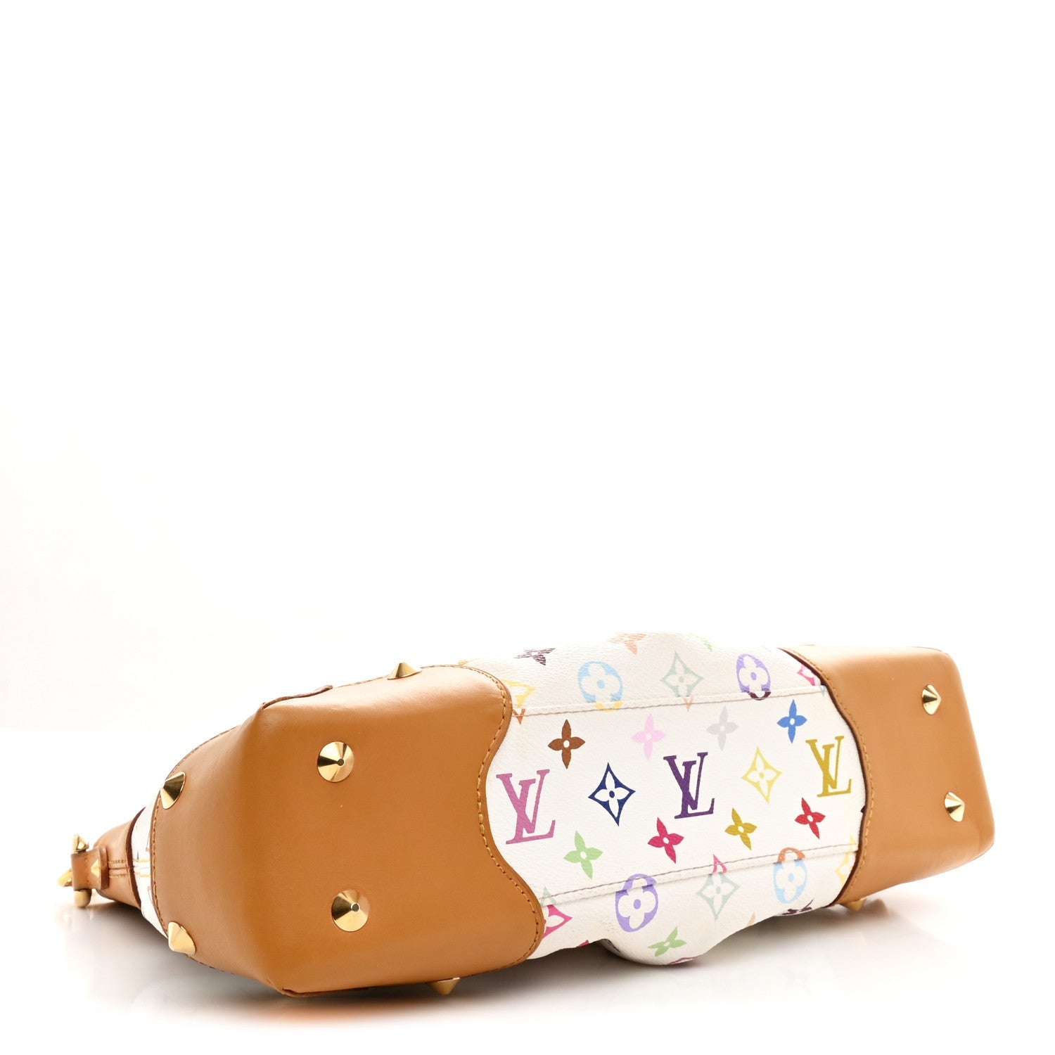 Louis Vuitton Monogram Multicolor Judy MM White
