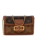 Louis Vuitton Reverse Monogram Dauphine Chain Wallet