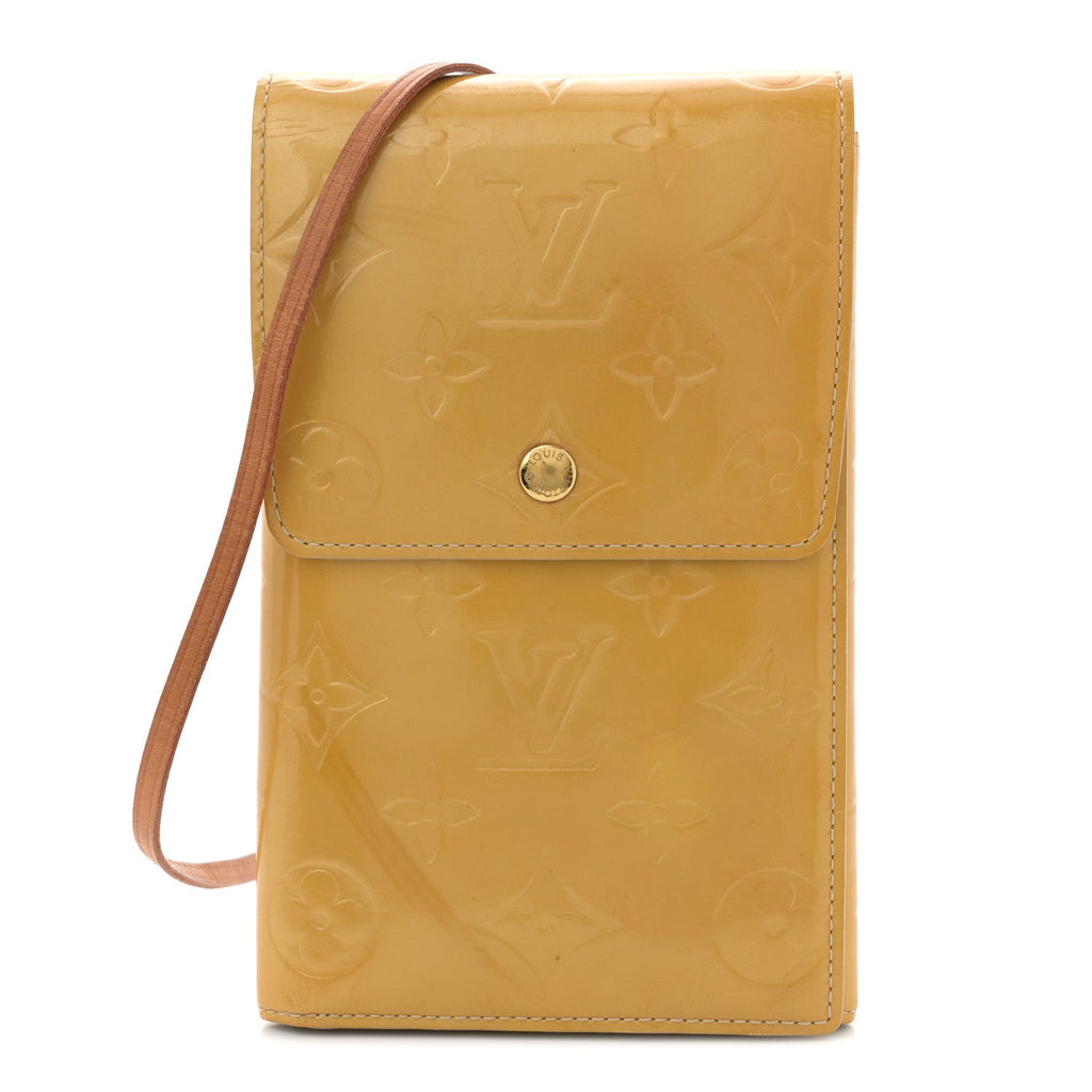 Louis Vuitton Vernis Walker Wallet Mango